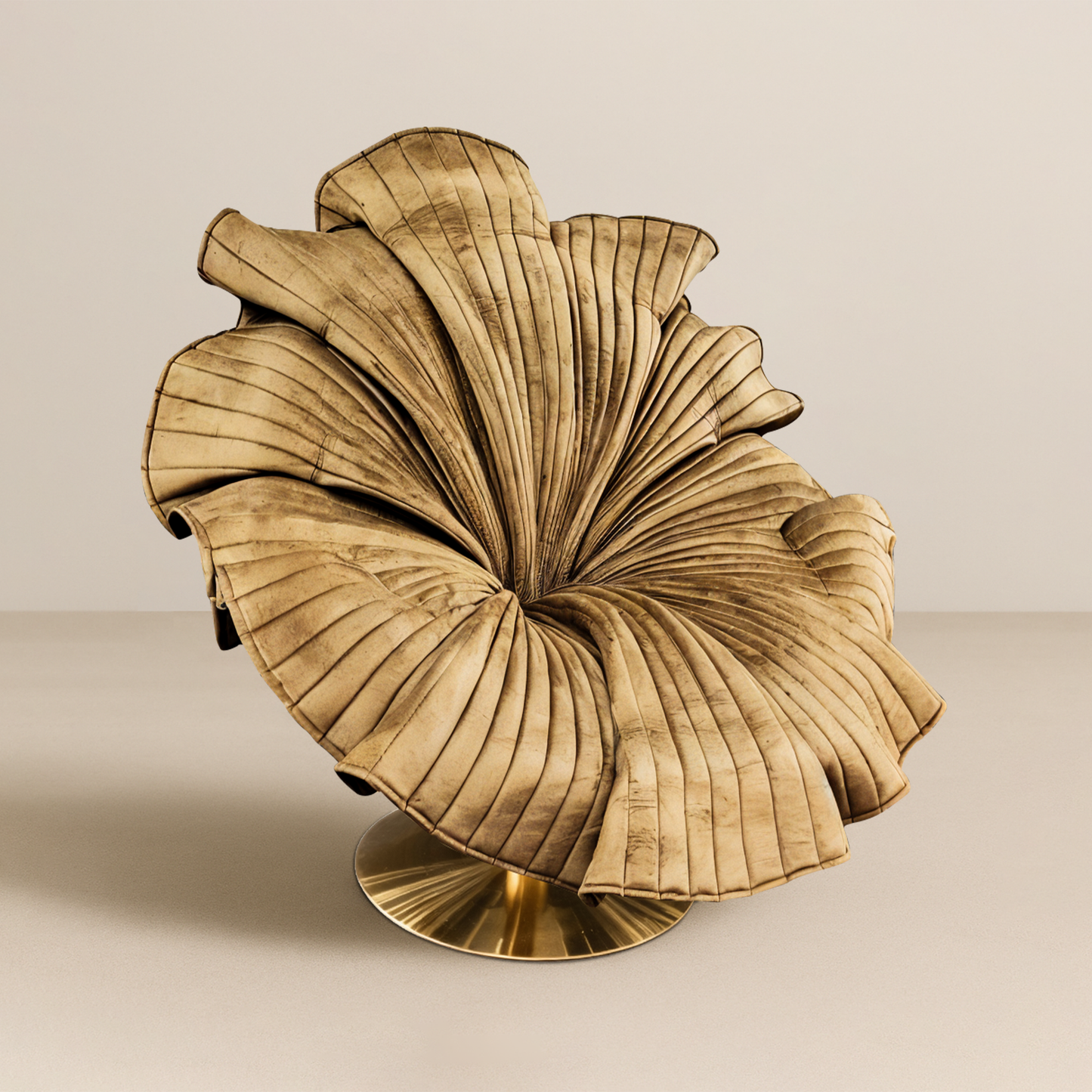 Sculptural Petal Chair — StudioVona Exclusive